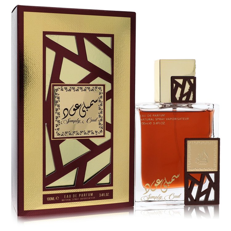 Lattafa Simply Oud Eau De Parfum Spray 3.4 oz Eau De Parfum Spray (Unisex) For Men By Lattafa