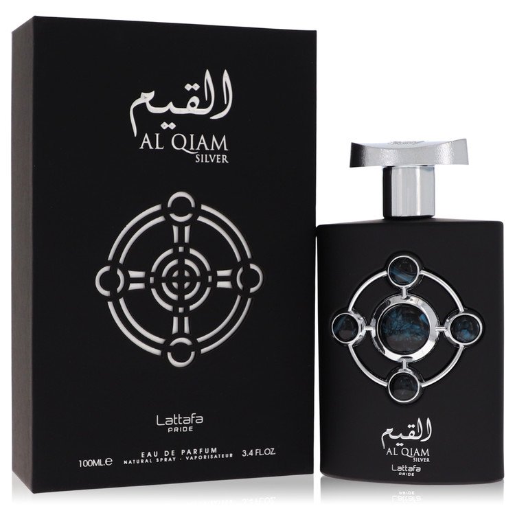 Lattafa Pride Al Qiam Silver Eau De Parfum Spray 3.4 oz Eau De Parfum Spray (Unisex) For Men By Lattafa