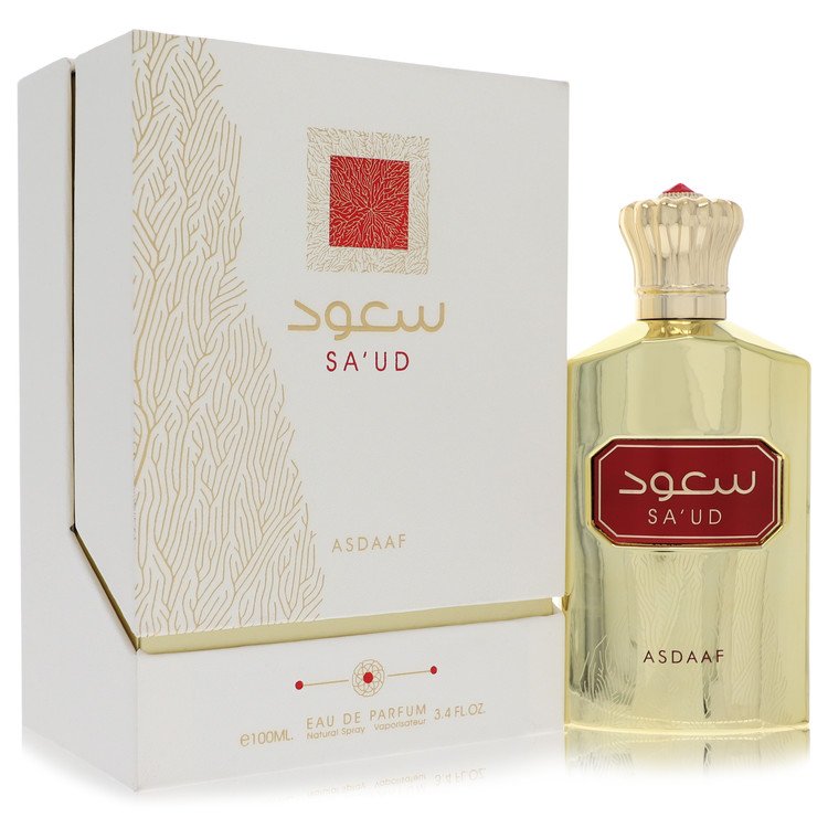 Lattafa Asdaaf Sa'ud Eau De Parfum Spray 3.4 oz Eau De Parfum Spray (Unisex) For Women By Lattafa