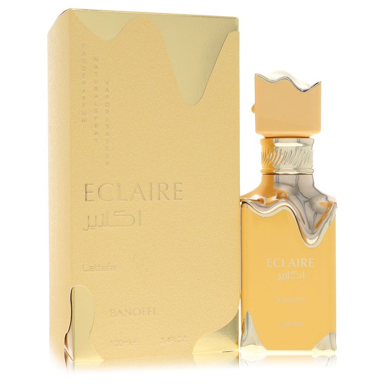 Lattafa Eclaire Banoffi Eau De Parfum Spray 3.4 oz Eau De Parfum Spray (Unisex) For Men By Lattafa