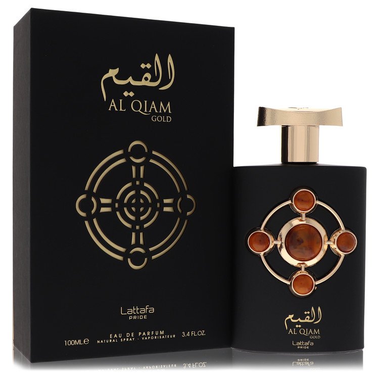Lattafa Pride Al Qiam Gold Eau De Parfum Spray 3.4 oz Eau De Parfum Spray (Unisex) For Men By Lattafa