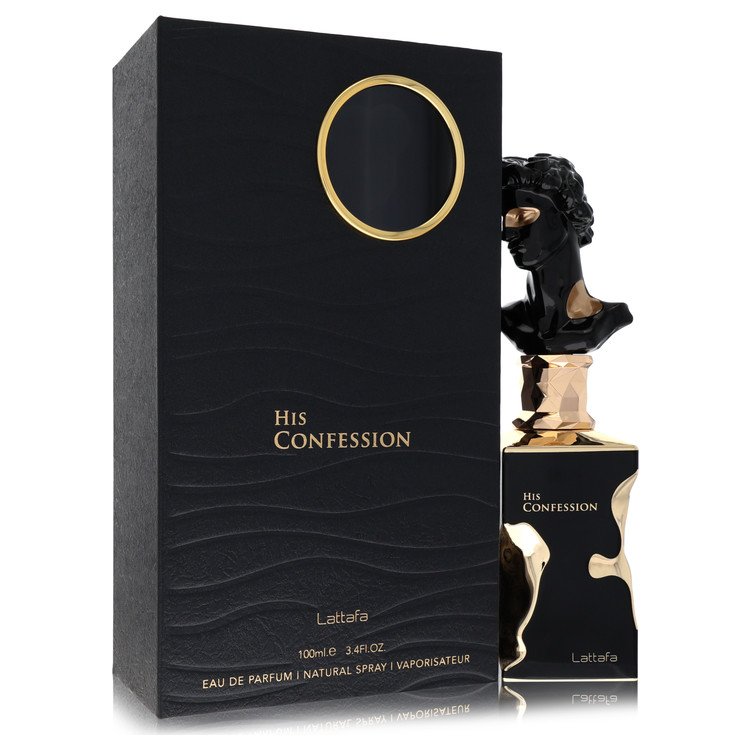Lattafa His Confession 3.4 oz Eau De Parfum Spray For Men By Lattafa