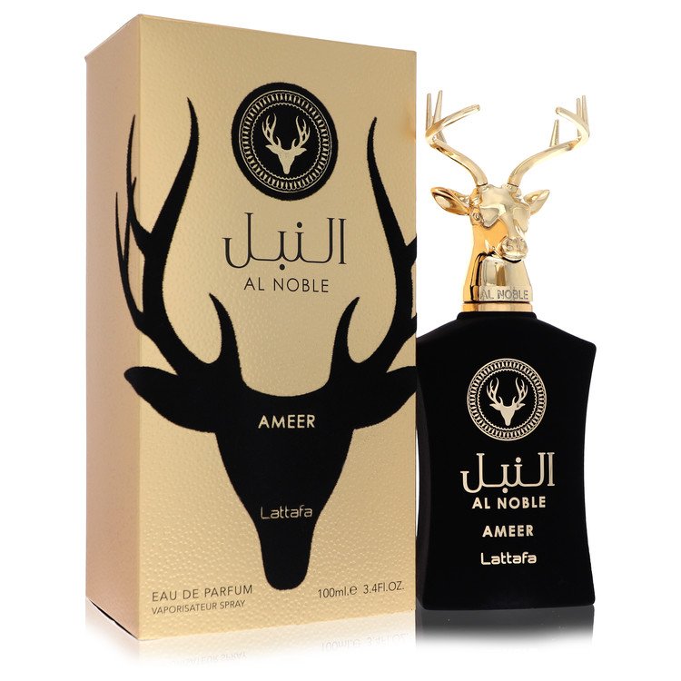 Lattafa Al Noble Ameer Eau De Parfum Spray 3.4 oz Eau De Parfum Spray (Unisex) For Men By Lattafa