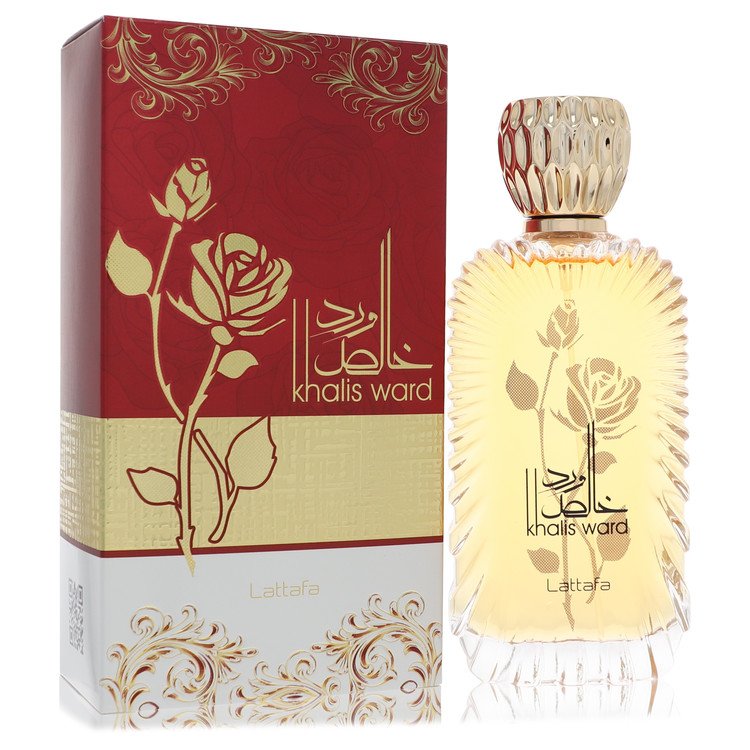 Lattafa Khalis Ward Eau De Parfum Spray 2.72 oz Eau De Parfum Spray (Unisex) For Women By Lattafa