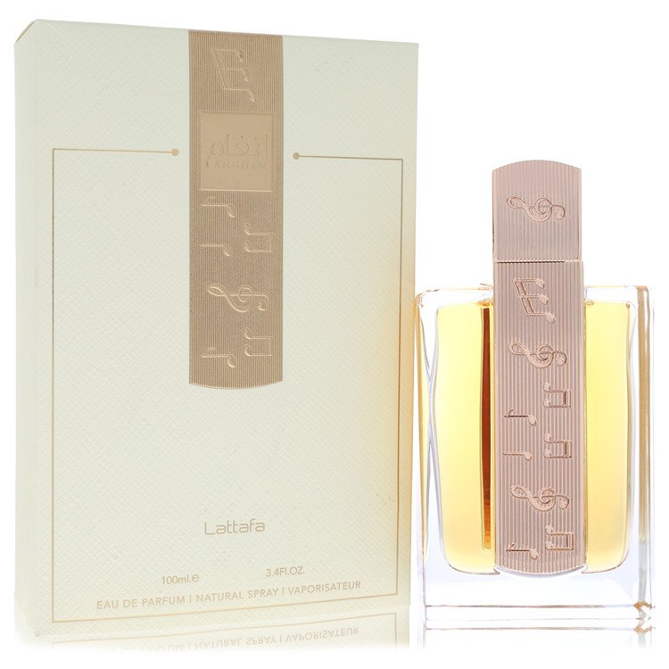 Lattafa Angham Eau De Parfum Spray 3.4 oz Eau De Parfum Spray (Unisex) For Women By Lattafa