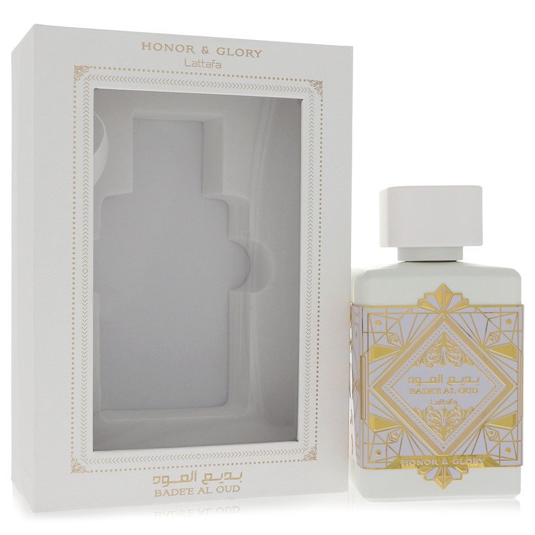 Lattafa Badee Al Oud Honor & Glory Eau De Parfum Spray 3.4 oz Eau De Parfum Spray (Unisex) For Men By Lattafa