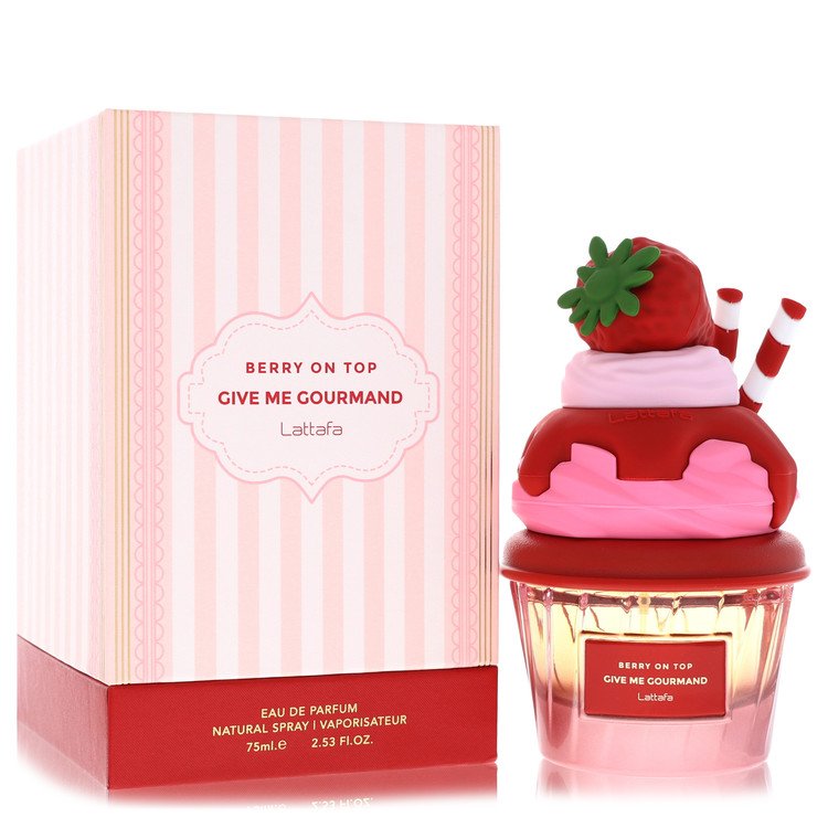 Lattafa Gourmand Berry On Top Eau De Parfum Spray 2.5 oz Eau De Parfum Spray (Unisex) For Women By Lattafa