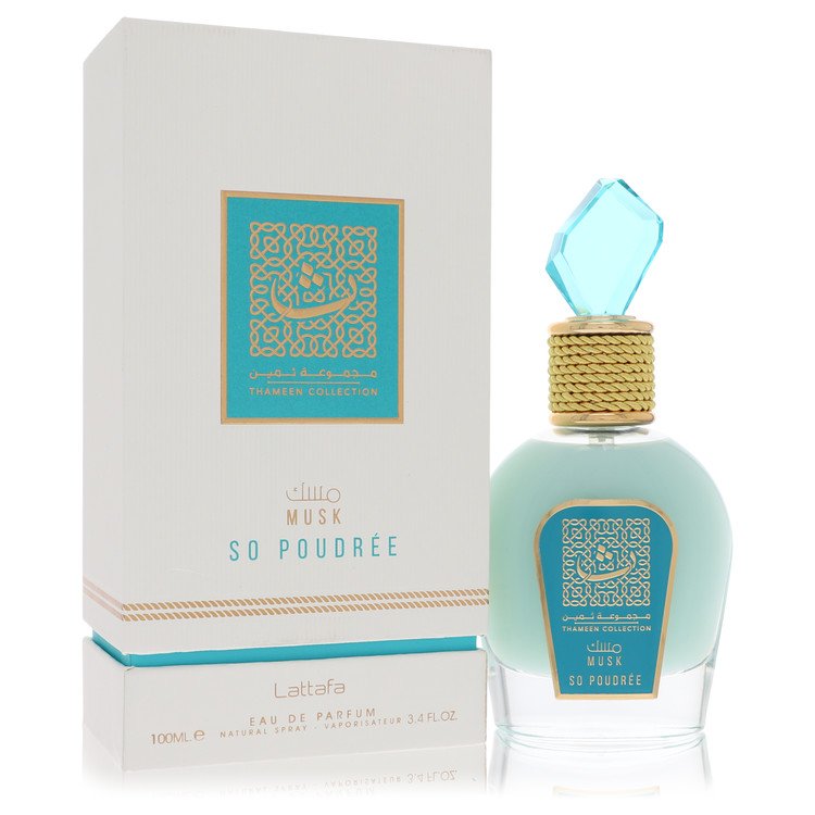 Lattafa Musk So Poudree Eau De Parfum Spray 3.4 oz Eau De Parfum Spray (Unisex) For Women By Lattafa