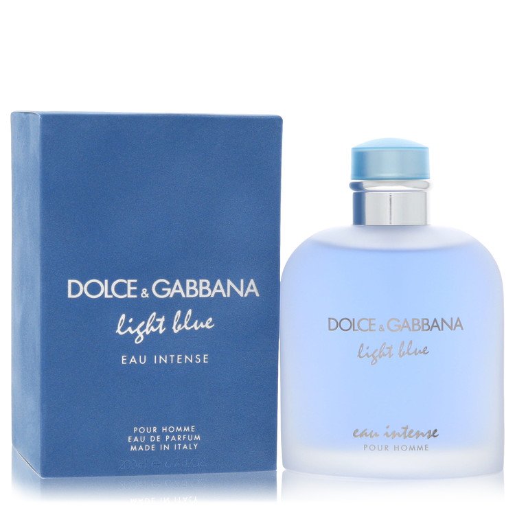 Light Blue Eau Intense 6.7 oz Eau De Parfum Spray For Men By Dolce & Gabbana