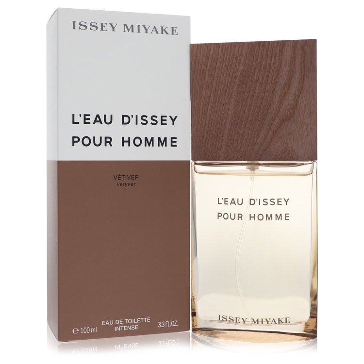 L'eau D'issey Pour Homme Vetiver 3.3 oz Eau De Toilette Intense Spray For Men By Issey Miyake