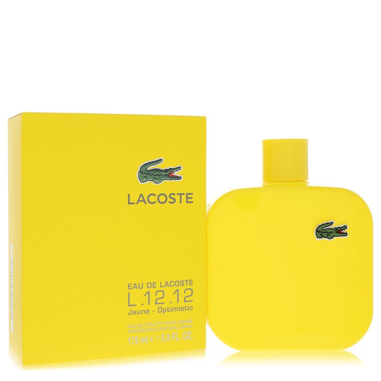 Lacoste Eau De Lacoste L.12.12 Jaune 5.9 oz Eau De Toilette Spray For Men By Lacoste