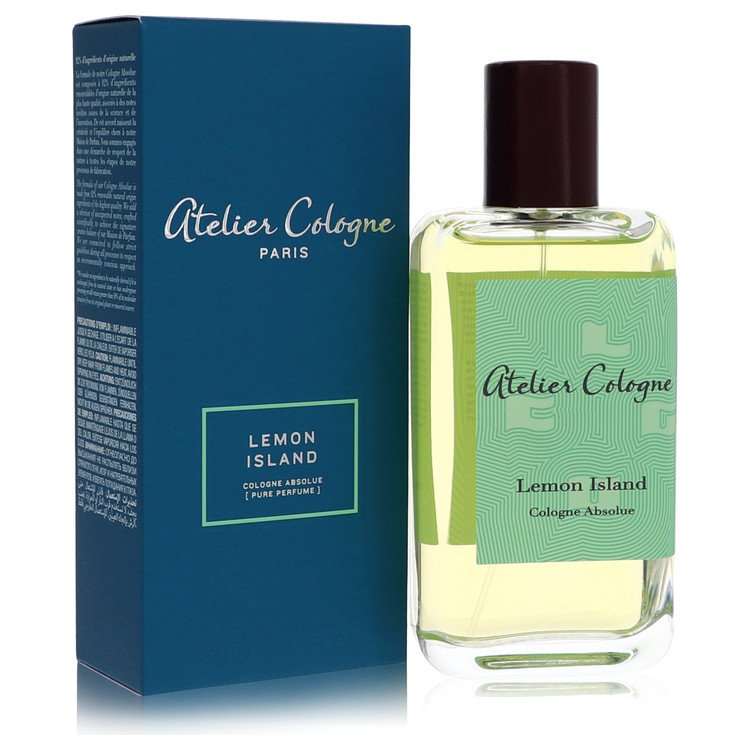 Lemon Island Pure Perfume Spray 3.3 oz Pure Perfume Spray (Unisex) For Men By Atelier Cologne