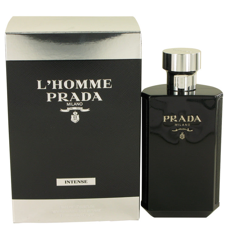 Prada L'homme Intense 3.4 oz Eau De Parfum Spray For Men By Prada