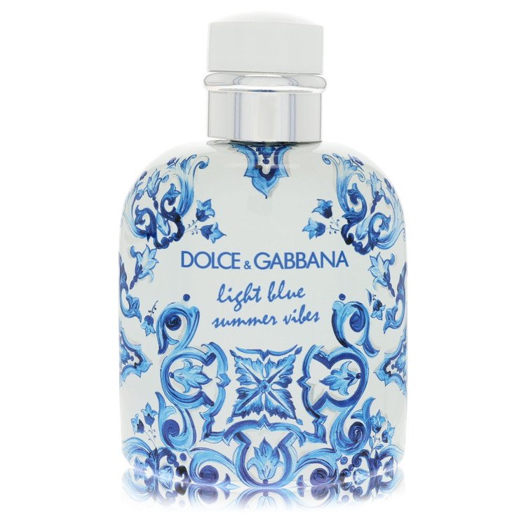 Light Blue Summer Vibes Eau De Toilette Spray 4.2 oz Eau De Toilette Spray (Tester) For Men By Dolce & Gabbana