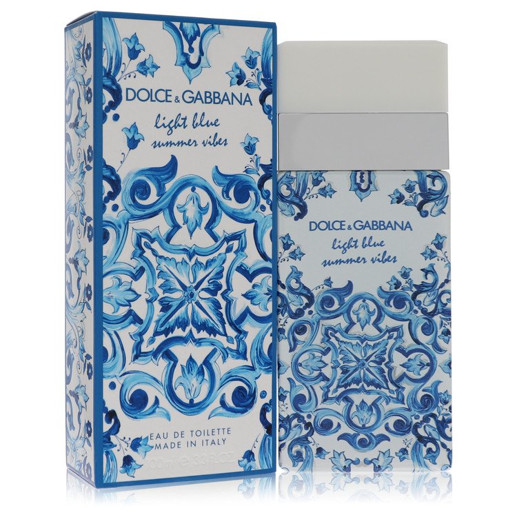 Light Blue Summer Vibes 3.4 oz Eau De Toilette Spray For Women By Dolce & Gabbana