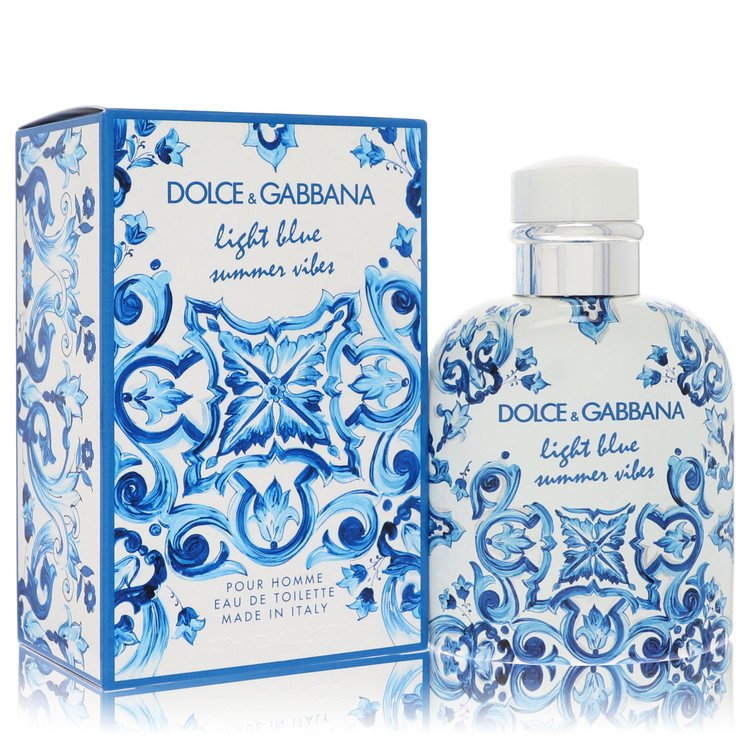 Light Blue Summer Vibes 4.2 oz Eau De Toilette Spray For Men By Dolce & Gabbana