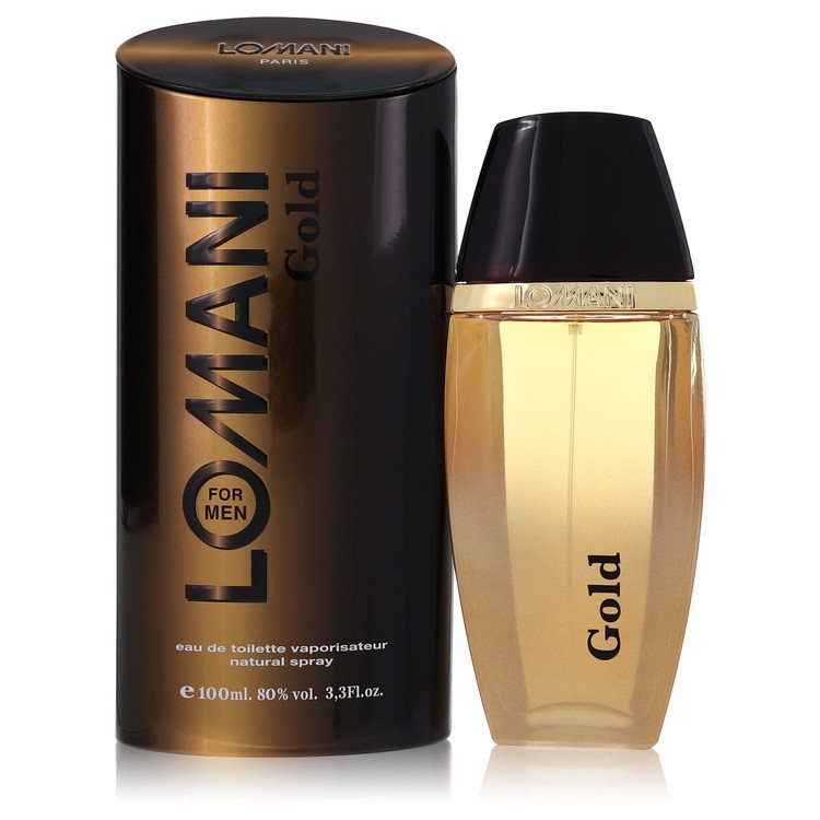 Lomani Gold 3.3 oz Eau De Toilette Spray For Men By Lomani