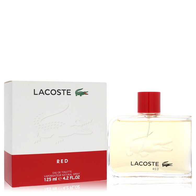 Lacoste Red Style In Play Eau De Toilette Spray 4.2 oz Eau De Toilette Spray (New Packaging) For Men By Lacoste
