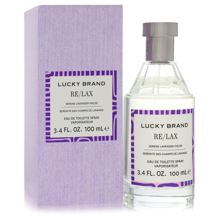 Lucky Brand Re/lax 3.4 oz Eau De Toilette Spray For Women By Lucky Brand