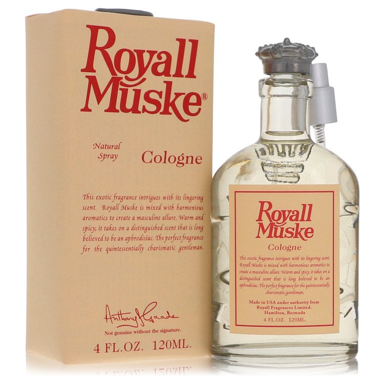 Royall Muske 4 oz All Purpose Lotion / Cologne For Men By Royall Fragrances