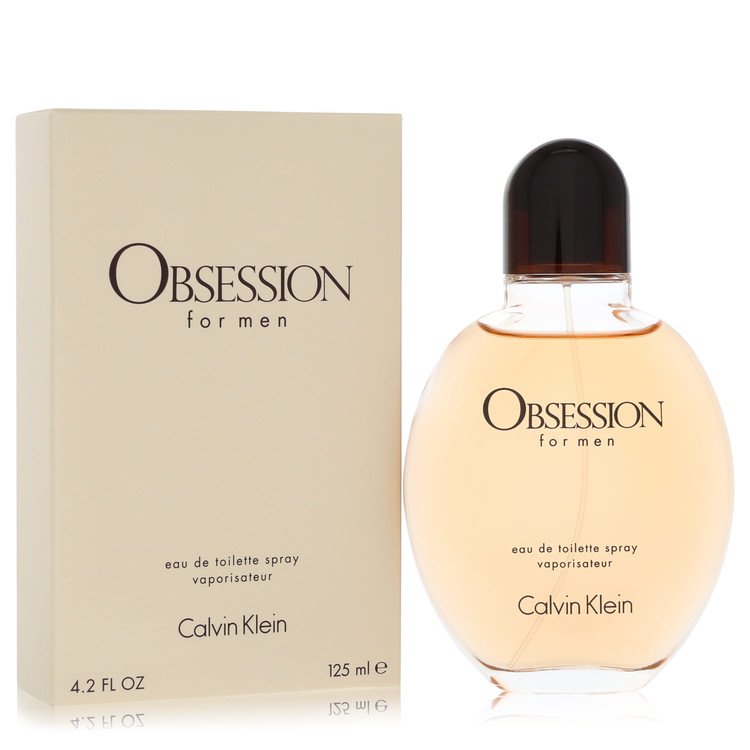 Obsession 4 oz Eau De Toilette Spray For Men By Calvin Klein