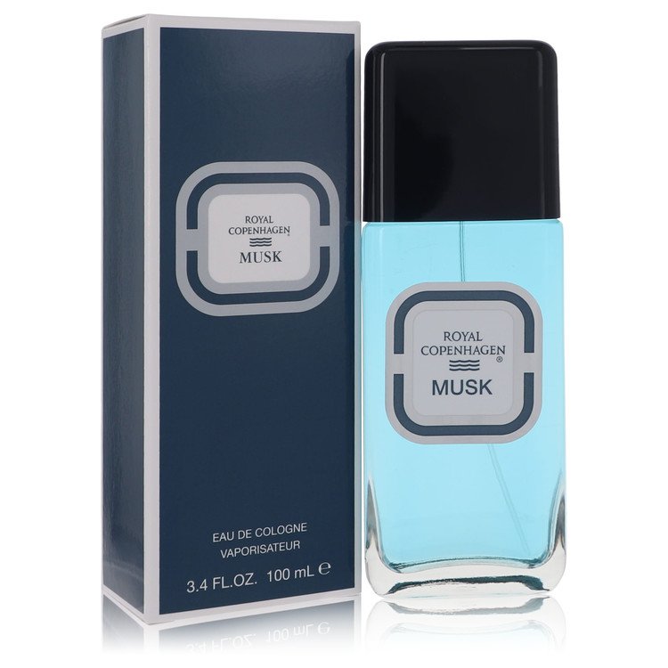 Royal Copenhagen Musk 3.3 oz Cologne Spray For Men By Royal Copenhagen
