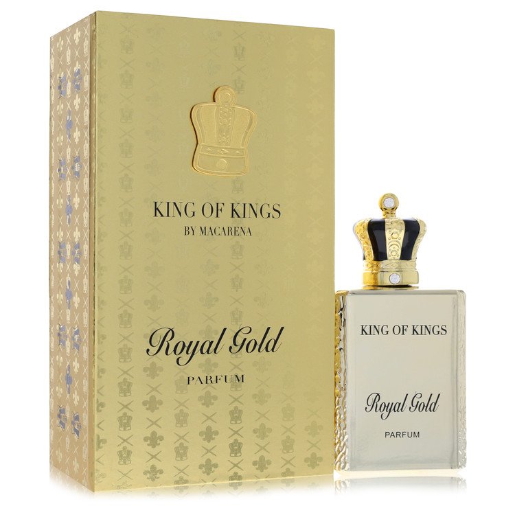 Macarena King Of Kings Royal Gold 3.4 oz Parfum Spray For Men By Macarena