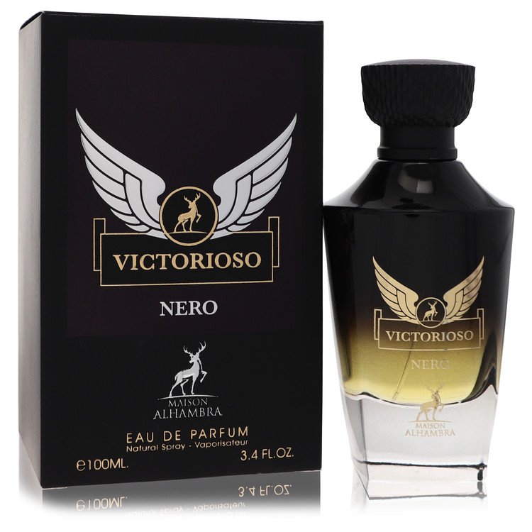 Maison Alhambra Victorioso Nero 3.4 oz Eau De Parfum Spray For Men By Maison Alhambra