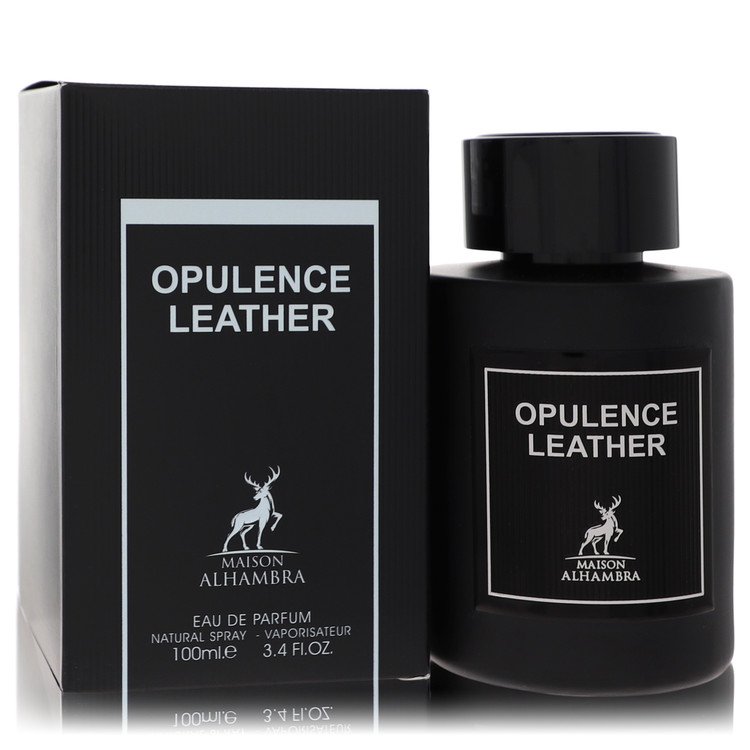 Maison Alhambra Opulence Leather 3.4 oz Eau De Parfum Spray For Men By Maison Alhambra
