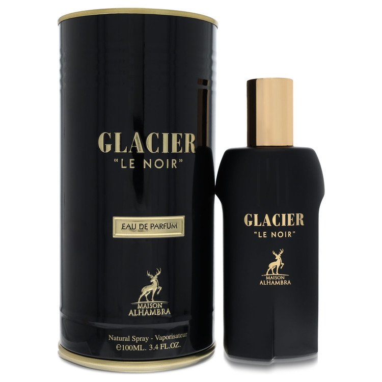 Maison Alhambra Glacier Le Noir 3.4 oz Eau De Parfum Spray For Men By Maison Alhambra