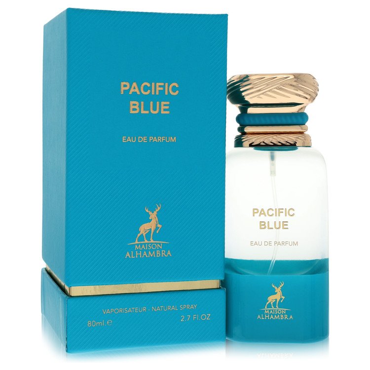 Maison Alhambra Pacific Blue Eau De Parfum Spray 2.7 oz Eau De Parfum Spray (Unisex) For Women By Maison Alhambra