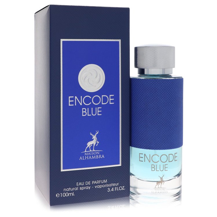 Maison Alhambra Encode Blue 3.4 oz Eau De Parfum Spray For Men By Maison Alhambra