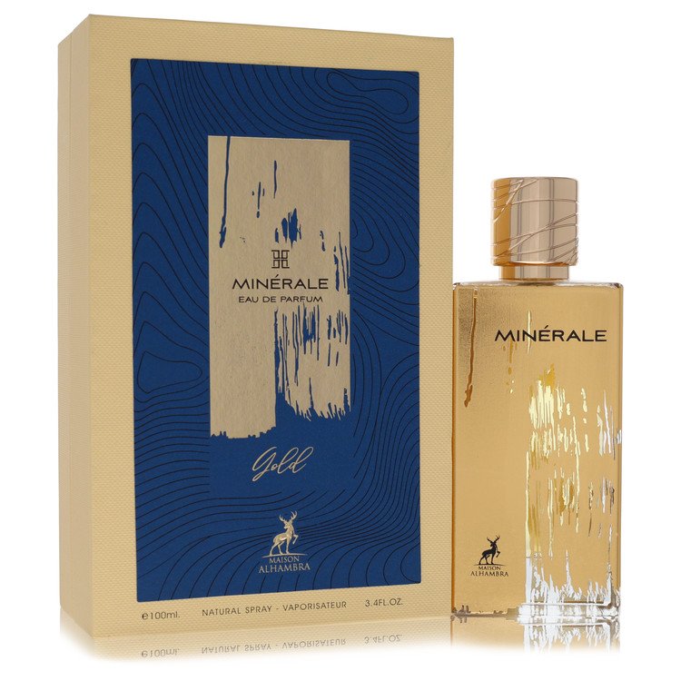 Maison Alhambra Minerale Gold 3.4 oz Eau De Parfum Spray For Women By Maison Alhambra