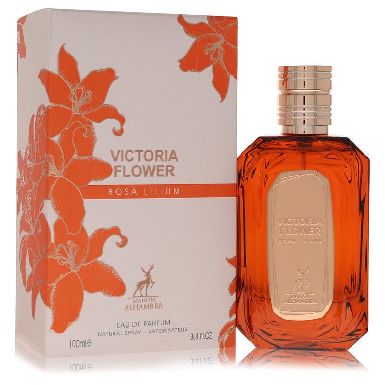 Maison Alhambra Victoria Flower Rosa Lilium 3.4 oz Eau De Parfum Spray For Women By Maison Alhambra