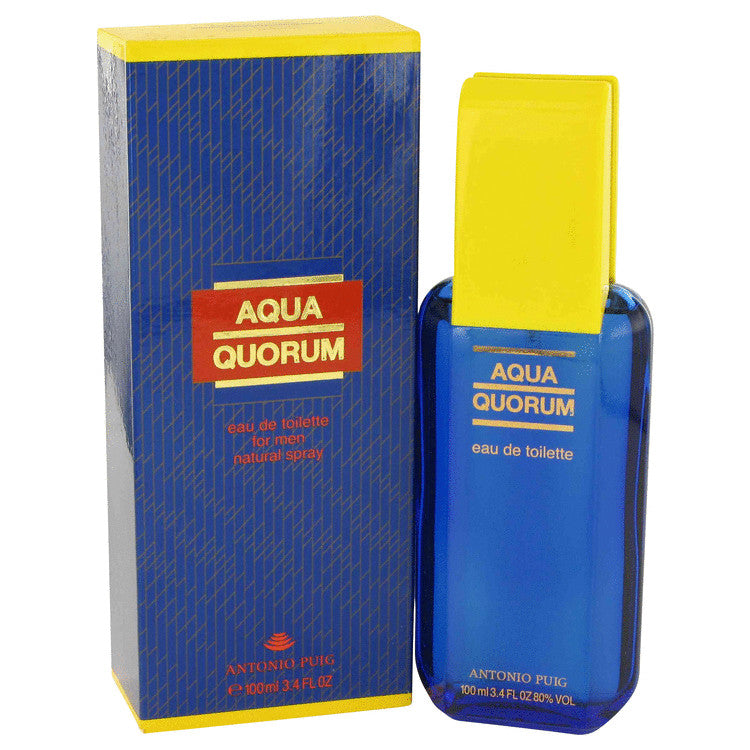 Aqua Quorum 3.4 oz Eau De Toilette Spray For Men By Antonio Puig