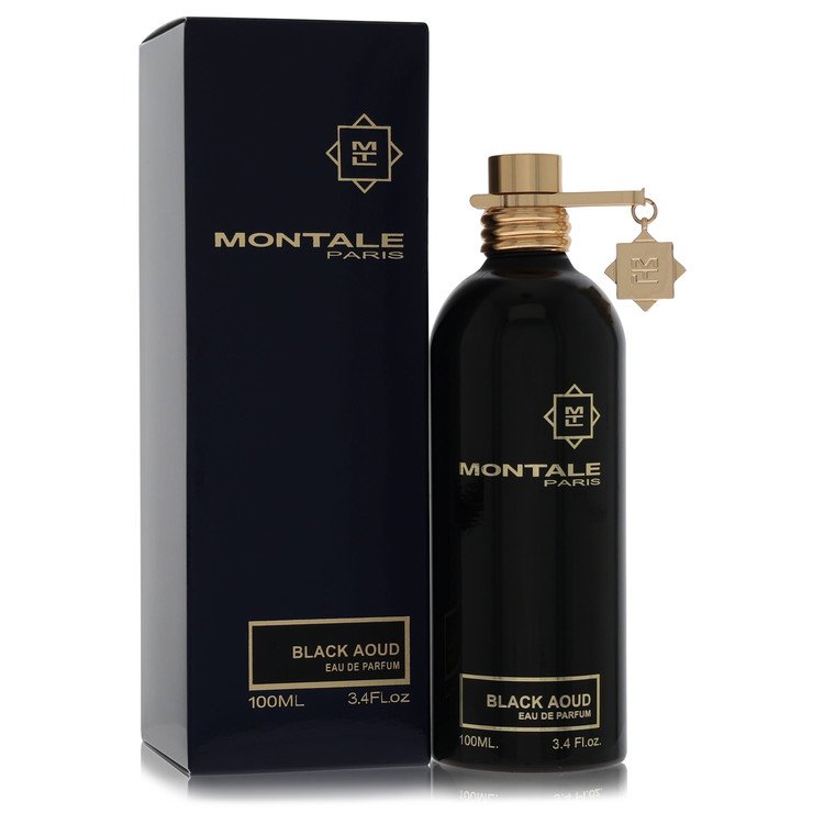 Montale Black Aoud Eau De Parfum Spray 3.4 oz Eau De Parfum Spray (Unisex) For Women By Montale