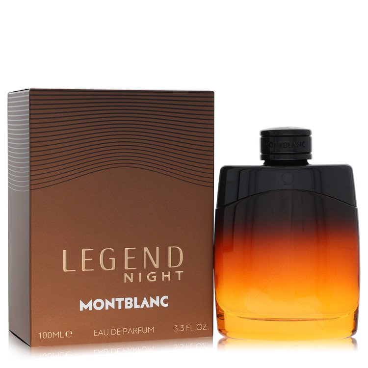 Montblanc Legend Night 3.3 oz Eau De Parfum Spray For Men By Mont Blanc