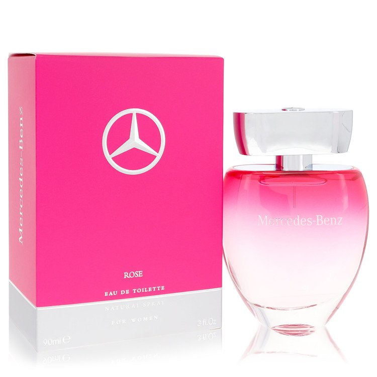 Mercedes Benz Rose 3 oz Eau De Toilette Spray For Women By Mercedes Benz