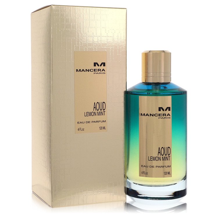 Mancera Aoud Lemon Mint Eau De Parfum Spray 4 oz Eau De Parfum Spray (Unisex) For Women By Mancera