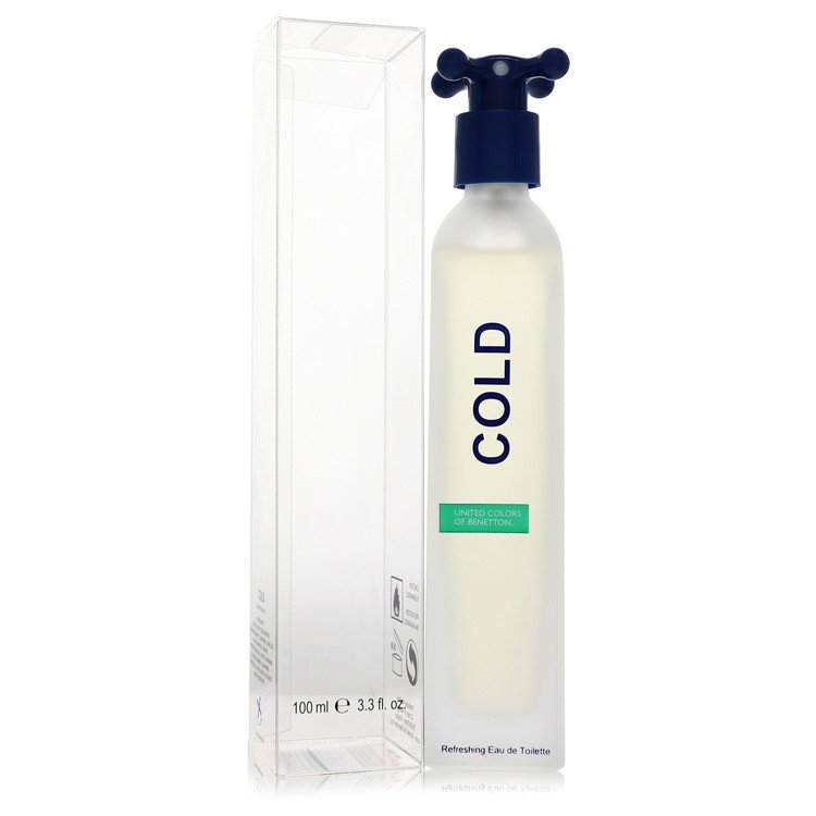 Cold 3.4 oz Eau De Toilette Spray For Men By Benetton
