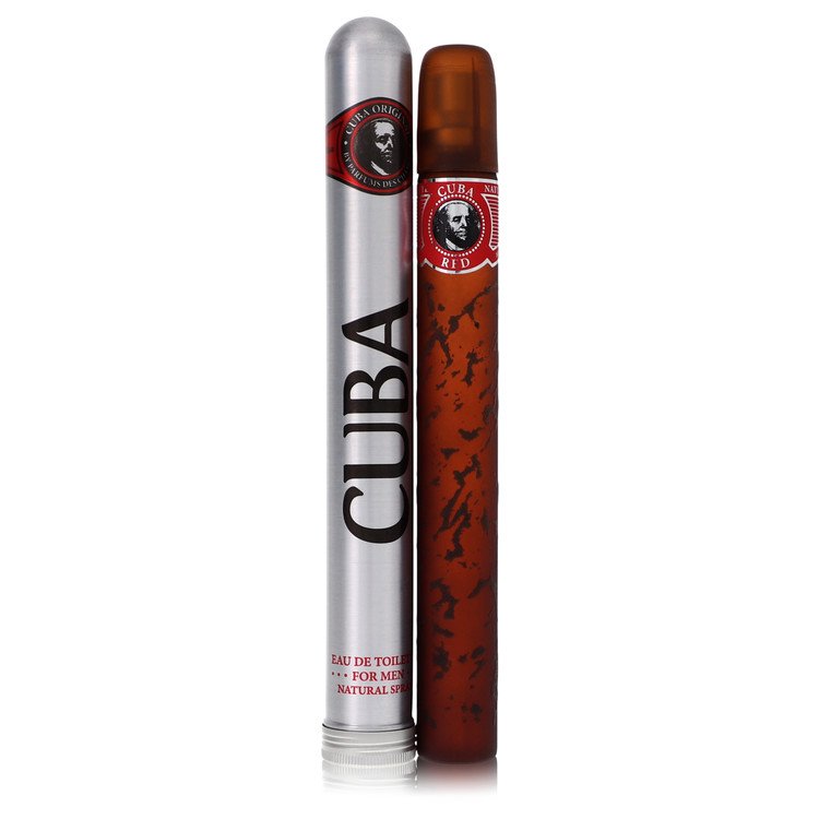 Cuba Red 1.15 oz Eau De Toilette Spray For Men By Fragluxe