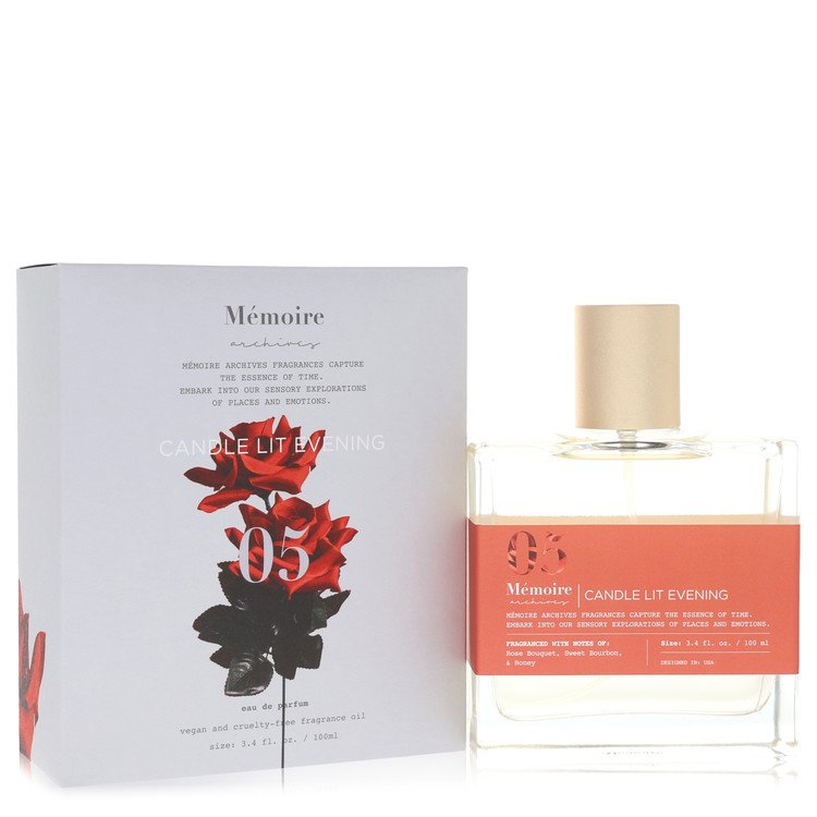 Memoire Archives Candle Lit Evening Eau De Parfum Spray 3.4 oz Eau De Parfum Spray (Unisex) For Women By Memoire Archives