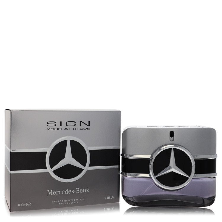Mercedes Benz Sign Your Attitude 3.4 oz Eau De Toilette Spray For Men By Mercedes Benz