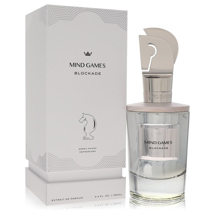 Mind Games Blockade Extrait De Parfum Spray 3.4 oz Extrait De Parfum Spray (Unisex) For Men By Mind Games