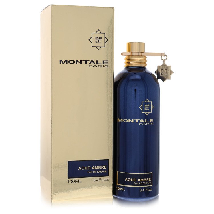 Montale Aoud Ambre Eau De Parfum Spray 3.4 oz Eau De Parfum Spray (Unisex) For Women By Montale