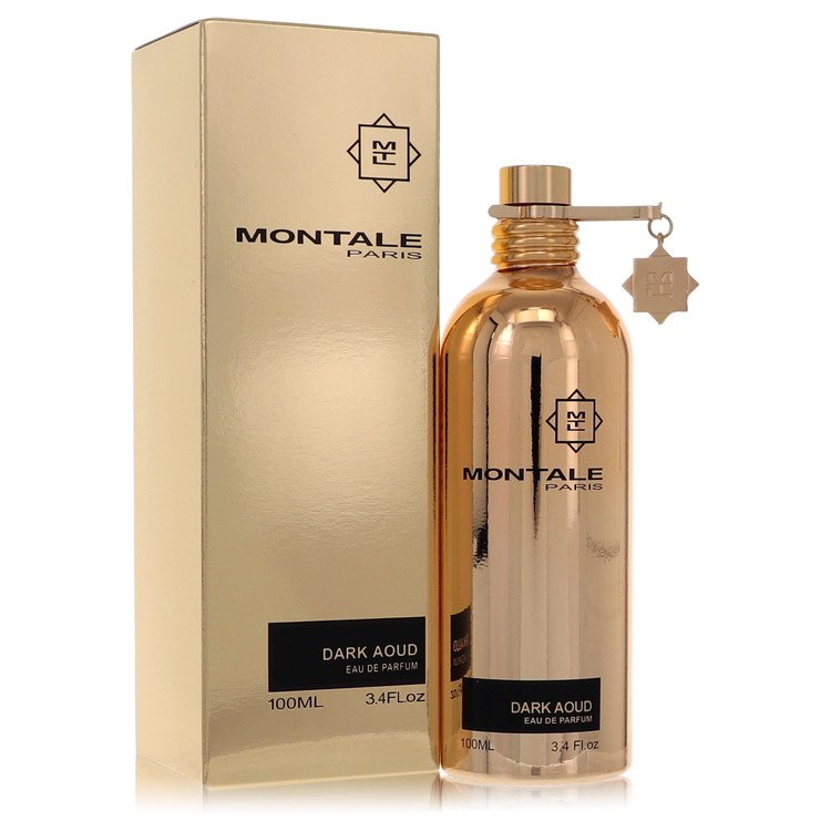 Montale Dark Aoud Eau De Parfum Spray 3.4 oz Eau De Parfum Spray (Unisex) For Men By Montale