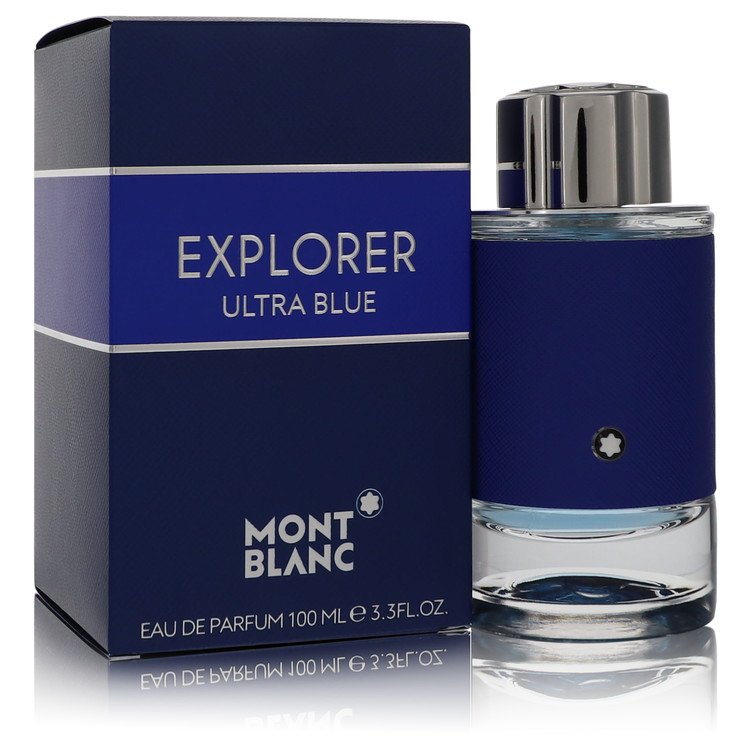 Montblanc Explorer Ultra Blue 3.3 oz Eau De Parfum Spray For Men By Mont Blanc
