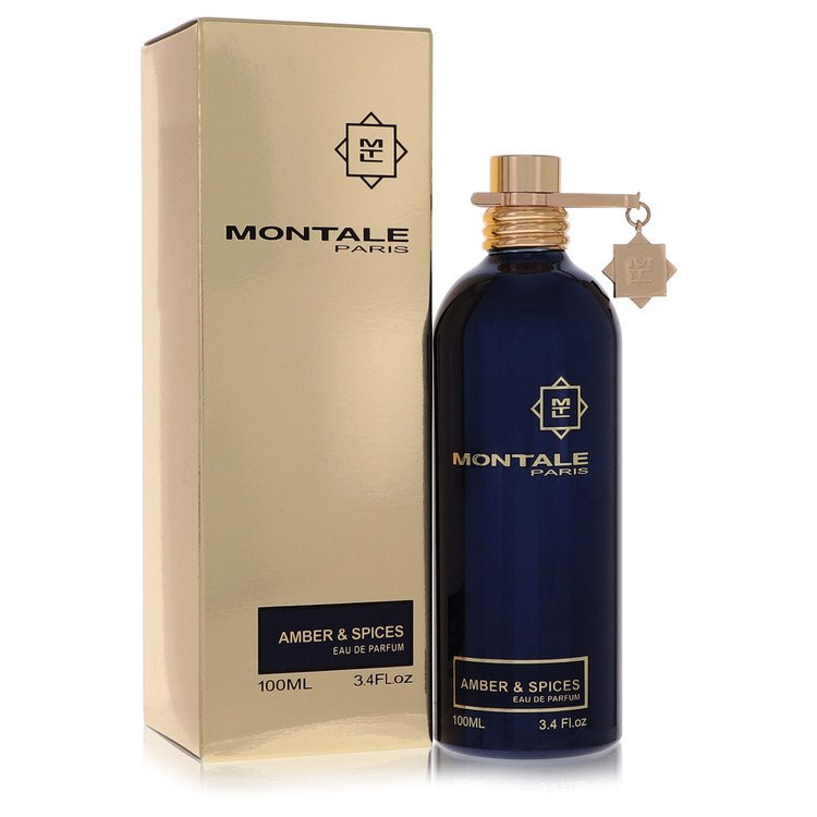 Montale Amber & Spices Eau De Parfum Spray 3.3 oz Eau De Parfum Spray (Unisex) For Women By Montale