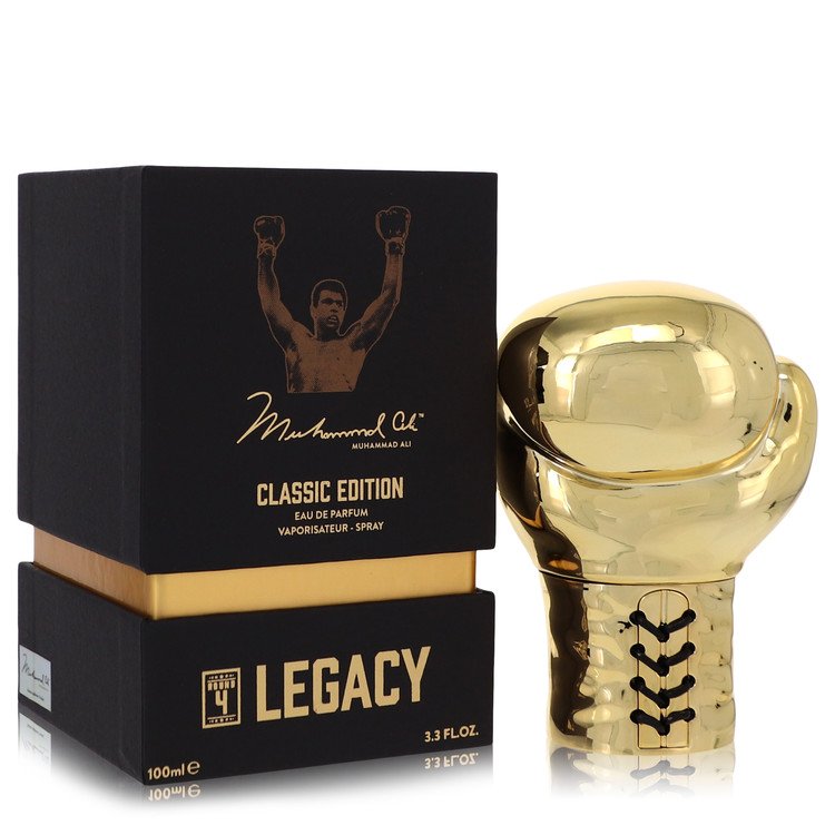 Muhammad Ali Legacy Round 4 3.3 oz Eau De Parfum Spray (Classic Edition) For Men By Muhammad Ali