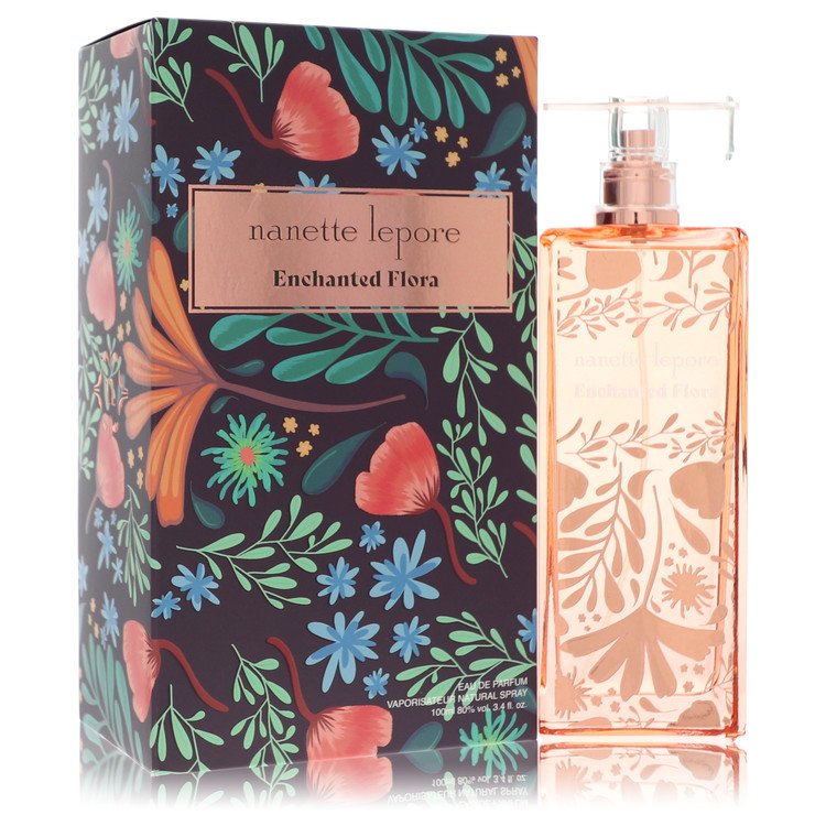 Nanette Lepore Enchanted Flora 3.4 oz Eau De Parfum Spray For Women By Nanette Lepore